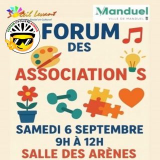 Henri et Claudine vous espèrent nombreuses et nombreux, salle des arènes, à @ville_de_manduel le samedi 06 Septembre de 09h00 à 12h00
@espoir_cycliste_nimois c'est une école de vélo Route et VTT à partir de 5 ans et jusqu'à ????
@espoir_cycliste_nimois c'est 2 entrainements route et 1 entrainement VTT par semaine
@espoir_cycliste_nimois c'est l'organisation de 2 courses sur route, 1 course VTT, 1 course cyclo-cross et 1 rando VTT/VAE, Gravel et pédestre
*Que tu sois un compétiteur ou que tu désire, tout simplement, retrouver et/ou garder la forme, plus d'hésitation, rejoins : @espoir_cycliste_nimois
Nous serons aussi présents à @ville_de_nimes de 09h00 à 17h00 sur le Parvis des Arènes, Stand n° 37
