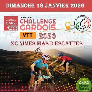 XC Nîmes Mas d'Escattes, 1ere manche du CGVTT 2026 avec plus de 250 participants malgré la pluie.
Une fois n'est pas coutume, tout d'abord chapeaux bas aux figures de l'ombre : Les Bénévoles 👏👏
Pour @espoir_cycliste_nimois :
*Chez les Seniors, Elouan se classe 9eme et Kevin 15eme.
*Chez les M50, Samy prend la 10eme place.
*Chez les U15 G, Pablo, Gauthier, Mathias et Jules se classent respectivement à la 7eme, 9eme, 18eme et 19eme place.
*Chez les U11 G, Elias 22eme et Benjamin 24eme.
Pour terminer, chez les U13 G, Hugo termine 19eme. Un grand 👏 à toutes et à tous.
2eme manche le 1er février sur les terres de Sommière avec @latitude.vtt aux commandes