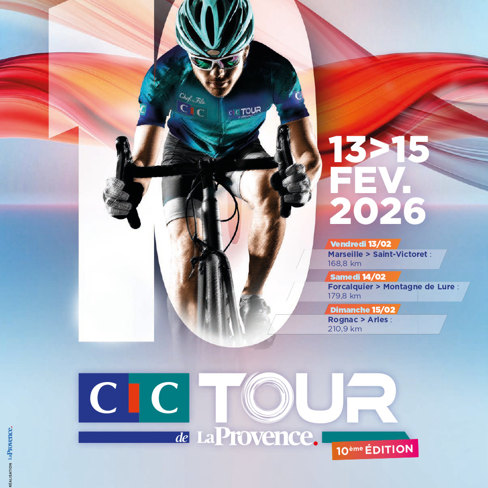 Pour sa 10ᵉ édition du 13 au 15 Février 2026, La Provence, en partenariat avec @cictourdelaprovence , confirme l’ancrage du Tour de La Provence dans le calendrier cycliste international.
Le Tour de la Provence 2026 est à regarder en direct à la TV du vendredi 13 au dimanche 15 février. Et bonne nouvelle pour les téléspectateurs, chacune des 3 étapes de l’épreuve provençale sera diffusée en live sur plusieurs chaînes francophones, en France. Ainsi, les chaînes de télévision Eurosport et La Chaîne l’Equipe proposent le diffusion complète du Tour de la Provence 2026 en direct pour ne rien rater de l’épreuve.
https://www.tourdelaprovence.fr/
Pour la @teamtotalenergie
-Nicolas Breuillard
-Mathis Le Berre
-Lorrenzo Manzin
-Nicola Marcerou
-Jason Tesson
-Anthony Turgis
Directeur sportif : Dominique Arnould