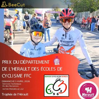 Pour Cléo (U11) 8eme à la régularité, 5eme au sprint et 6eme au général. Il est fier de lui pour sa première course 👍
Pour Pablo (U15) 4eme au général : 4eme à la régularité, 4eme au sprint. Il a fait belle course avec 3 espagnols devant 👍
@espoir_cycliste_nimois est fier de leurs jeunes cyclistes 👏